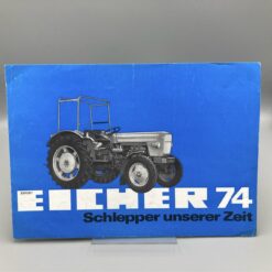 EICHER Prospekt Schlepper 74