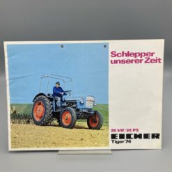 EICHER Prospekt Schlepper Tiger 74
