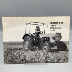 EICHER Prospekt HS-Schlepper Tiger II 35PS