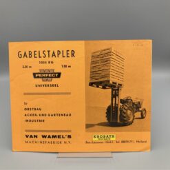 KROBATH/van WAMEL'S Prospekt Gabelstapler