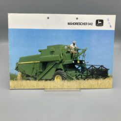 JOHN DEERE Prospekt Mähdrescher 942