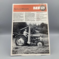 MASSEY-FERGUSON Prospekt Seitenmähwerk MF 69