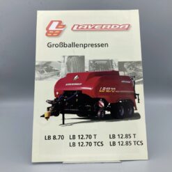 LAVERDA Prospekt Großballenpressen
