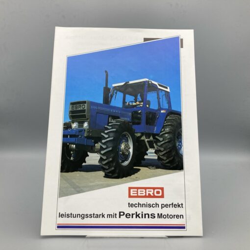 EBRO Prospekt Traktoren mit Perkins Motoren