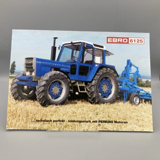EBRO Prospekt Traktor 6125