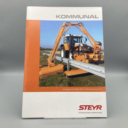 STEYR Prospekt Traktor Kommunal