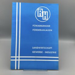 RH Prospekt Förderbänder, Förderanlagen