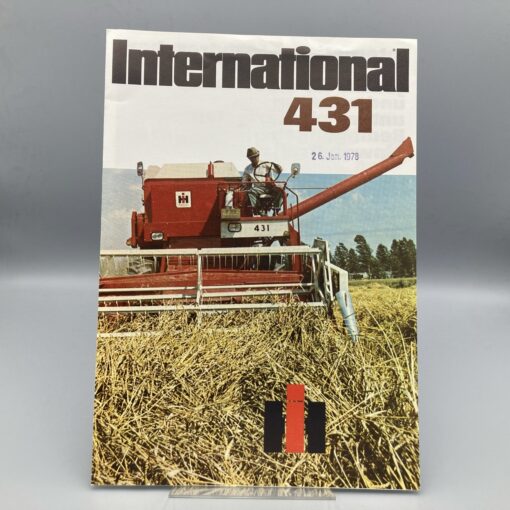 IHC International Prospekt Mähdrescher 431