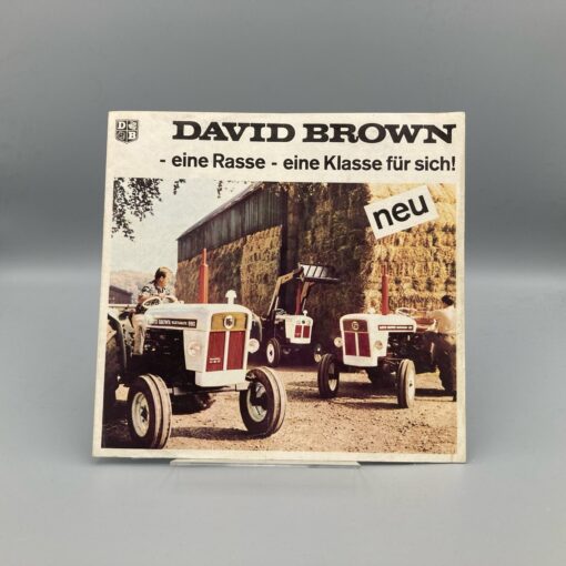 DAVID BROWN Prospekt Traktoren DB 770/880/990