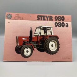 STEYR Prospekt Traktor 980/980a