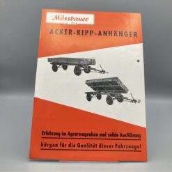 MÖSSBAUER Prospekt Acker-Kipp-Anhänger