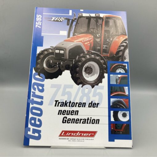 LINDNER Prospekt GeoTrac 75/85