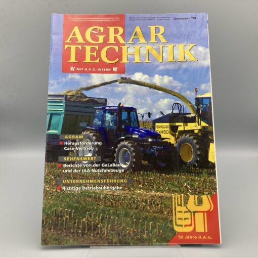 Magazin "Agrar Technik" 11/1998