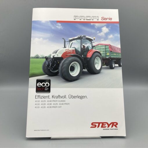 STEYR Prospekt Traktoren Profi Serie