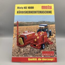 MOTY Prospekt Kürbiserntemaschine KE1600