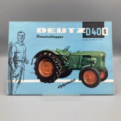 DEUTZ Prospekt Schlepper D40S