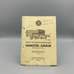 STEYR Betriebsanleitung Schneidladewagen Hamster-Junior