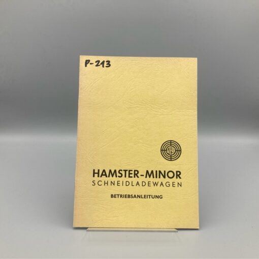 STEYR Betriebsanleitung Schneidladewagen Hamster-Minor