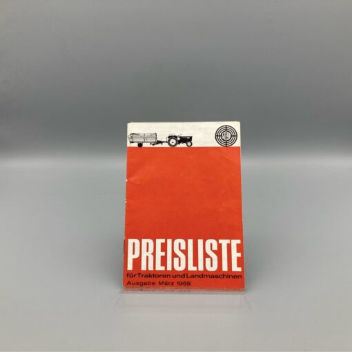 STEYR Prospekt Preisliste 03/1969