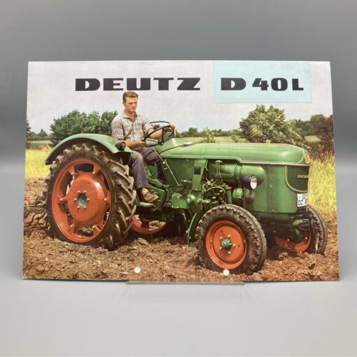 DEUTZ Prospekt Schlepper D40L