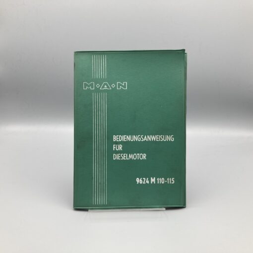 MAN Bedienungsanweisung für Dieselmotor 9624M110-115