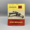 NEW HOLLAND Betriebsanleitung für Aufsammelpresse