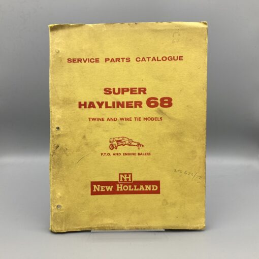 NEW HOLLAND Ersatzteilliste für Super Hayliner 68
