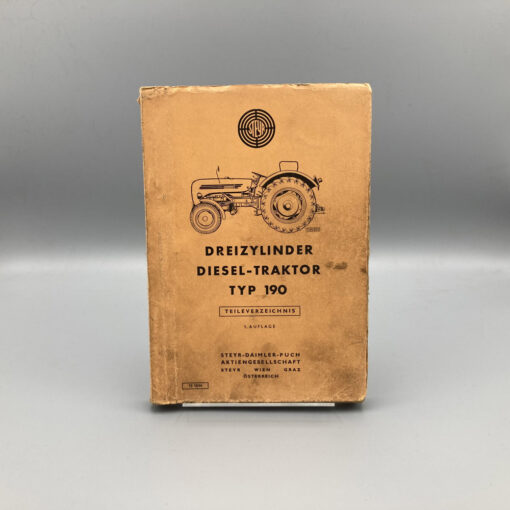 STEYR Teileverzeichnis für Traktor 190