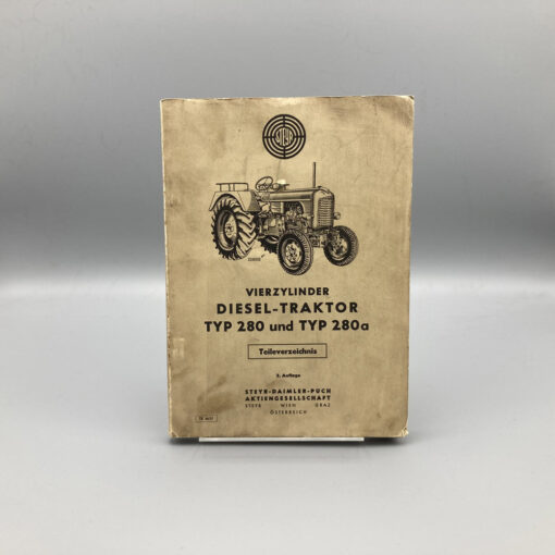 STEYR Teileverzeichnis für Traktor 280/280a