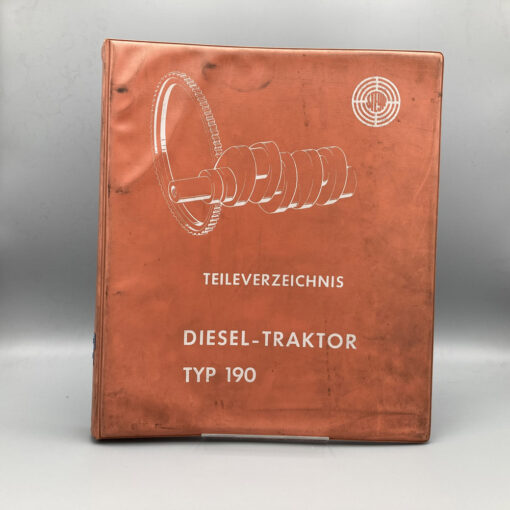 STEYR Teileverzeichnis für Traktor 190