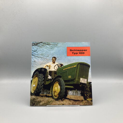JOHN DEERE LANZ Prospekt Schlepper 100