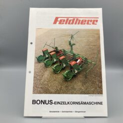 FELDHERR Prospekt BONUS-Einzelkornsämaschine