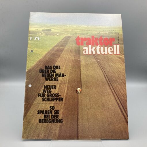 STEYR Magazin "Traktor aktuell" 1/1975
