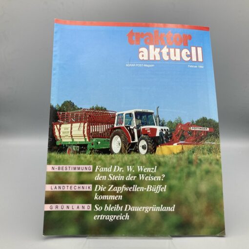STEYR Magazin "Traktor aktuell" 2/1992