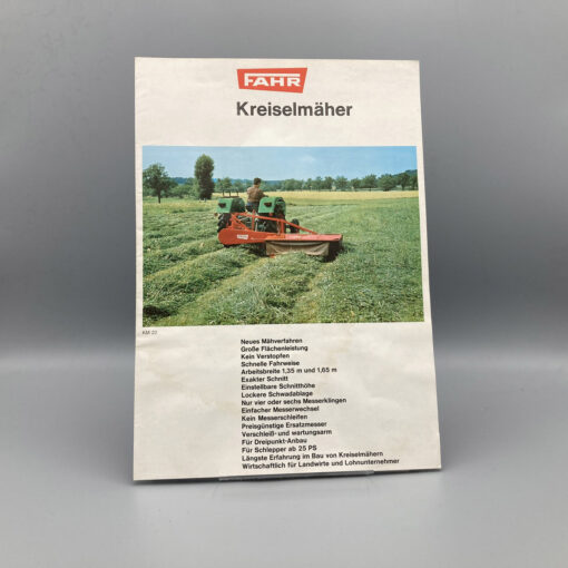 FAHR Prospekt Kreiselmäher