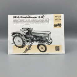 HELA Prospekt Dieselschlepper D527