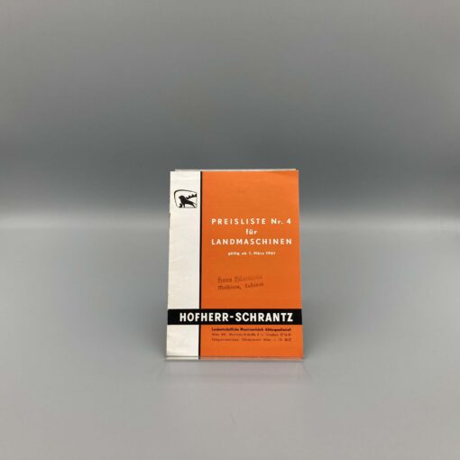 Preisliste