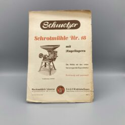 SCHMOTZER Prospekt Schrotmühle