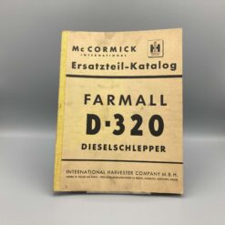 IHC McCormick Ersatzteil-Katalog Farmall D-320