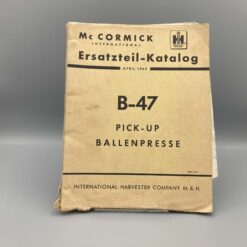 IHC McCormick Ersatzteil-Katalog Pick-Up Ballenpresse