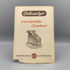 SCHMOTZER Prospekt Schrotmühle
