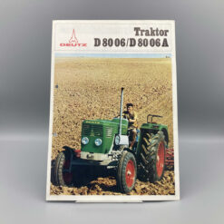 DEUTZ Prospekt Traktor D8006 / A