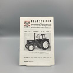 STEYR Prüfbericht Fahrerschutzrahmen Traktor Plus 760/760a