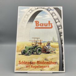 BAUTZ Prospekt Schlepper-Bindemäher