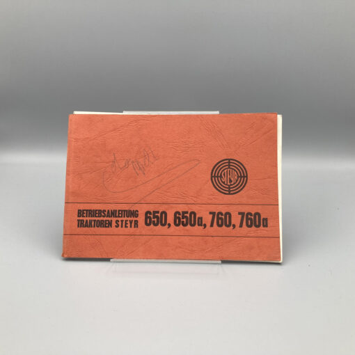 STEYR Betriebsanleitung Traktoren 650/760