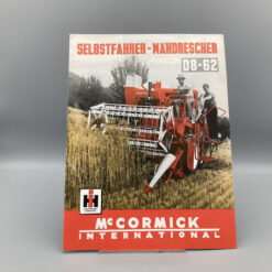 McCormick IHC Prospekt Mähdrescher D8-62