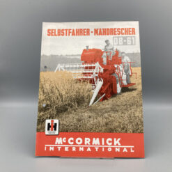 McCormick IHC Prospekt Mähdrescher D8-61