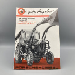 PORSCHE-DIESEL Prospekt Traktor Standard T