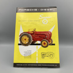 PORSCHE-DIESEL Prospekt Traktor Super 38PS