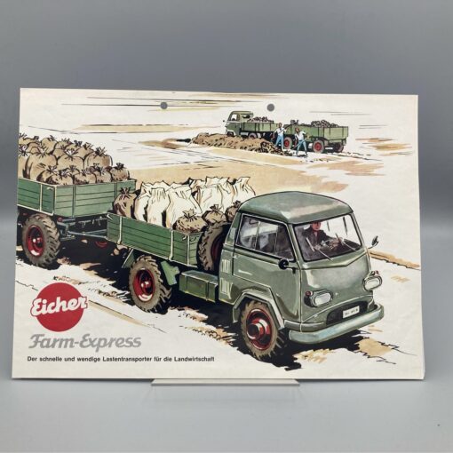 EICHER Prospekt Transporter "Farm-Express"